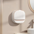 Wall-Mounted No-Drill Soap Dish Shelf, Household Bathroom Drainable High-End Cream Style Storage Box, Soap Holder, Storage Organizer, Storage Box