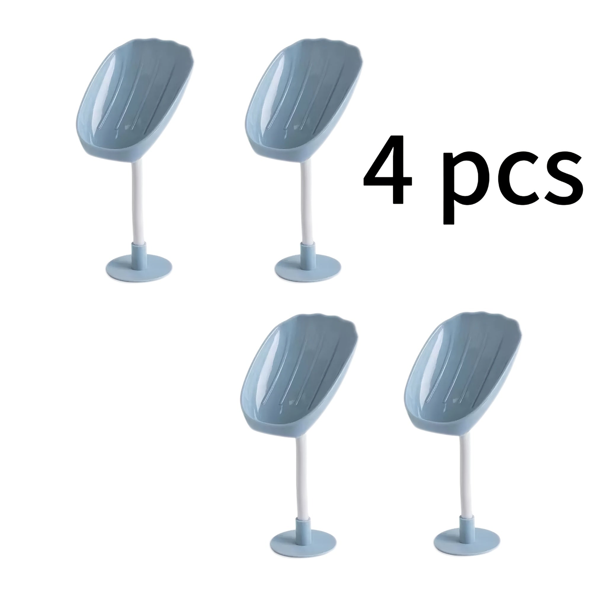 3 Types of Multi-Color Wall Mounted Soap Rack Combinations, Shell Shaped Soap Rack, Drainage Soap Tray, Household Bathroom Soap Storage Rack, Bathroom Accessories, Bathroom Storage And Organization, No Drilling Required